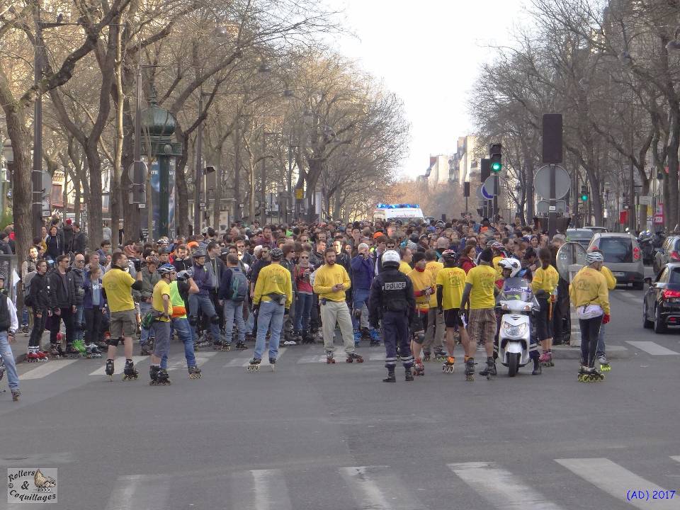 Rando rollers et coquillages le dimanche à Paris