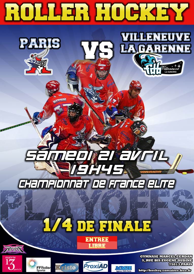 Paris XII Roller Hockey