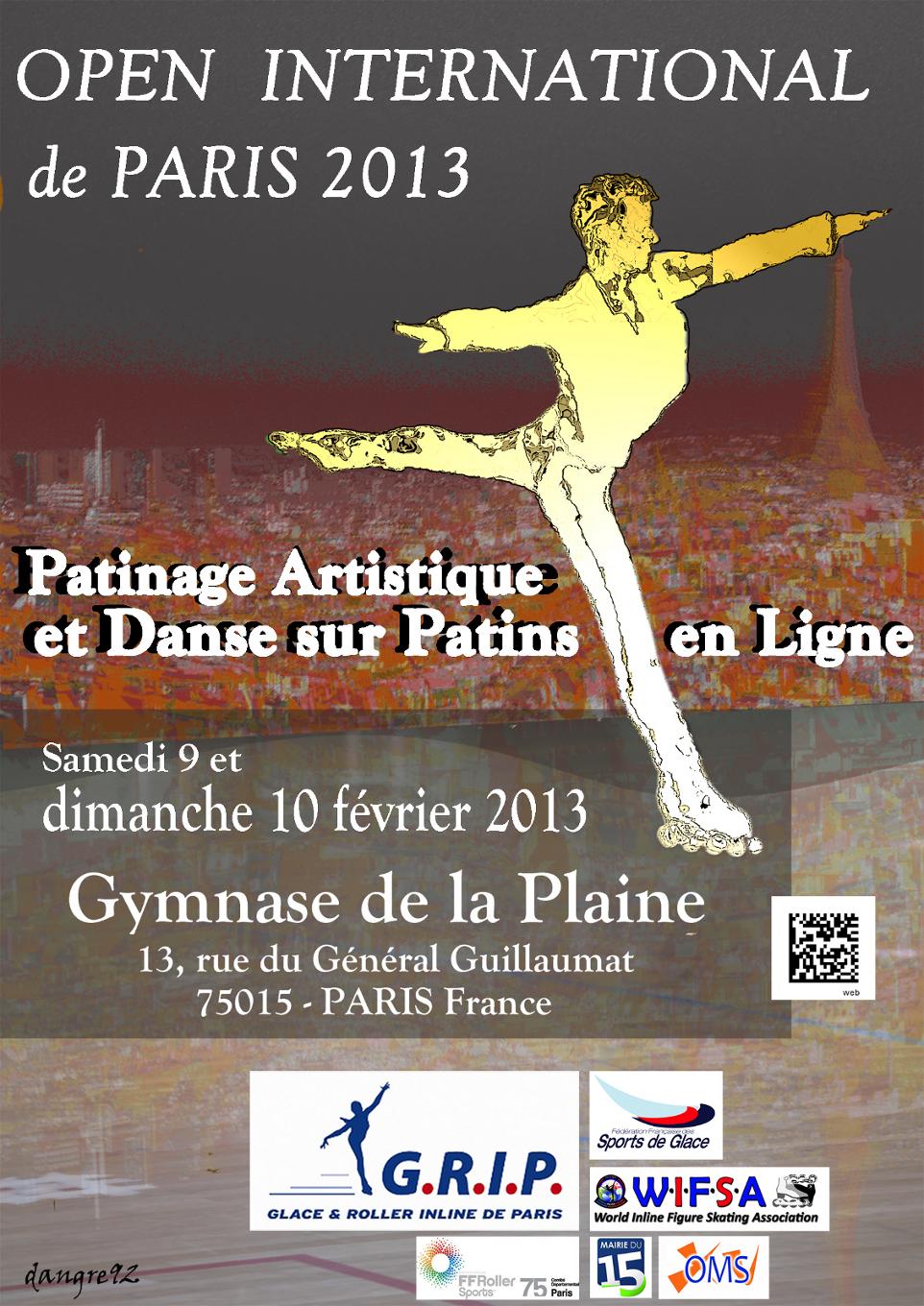 Affiche Open International de Paris 2013